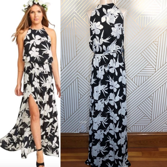 Show Me Your MuMu Dresses & Skirts - Show Me Your Mumu Heather Halter Dress Lily Collin